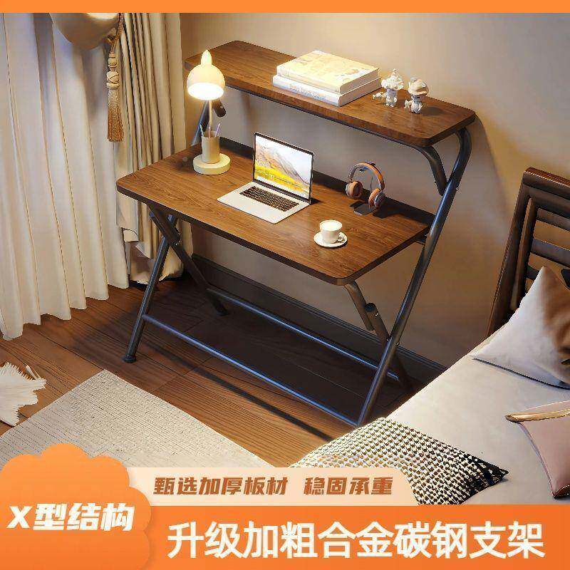 免安装叠桌书家架折一体桌子简易出租书屋学生用电脑NVC桌简易学