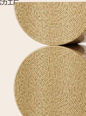 中样古沙发小边几客家用小户型角几法式复古民宿板房LQL茶厅几侧