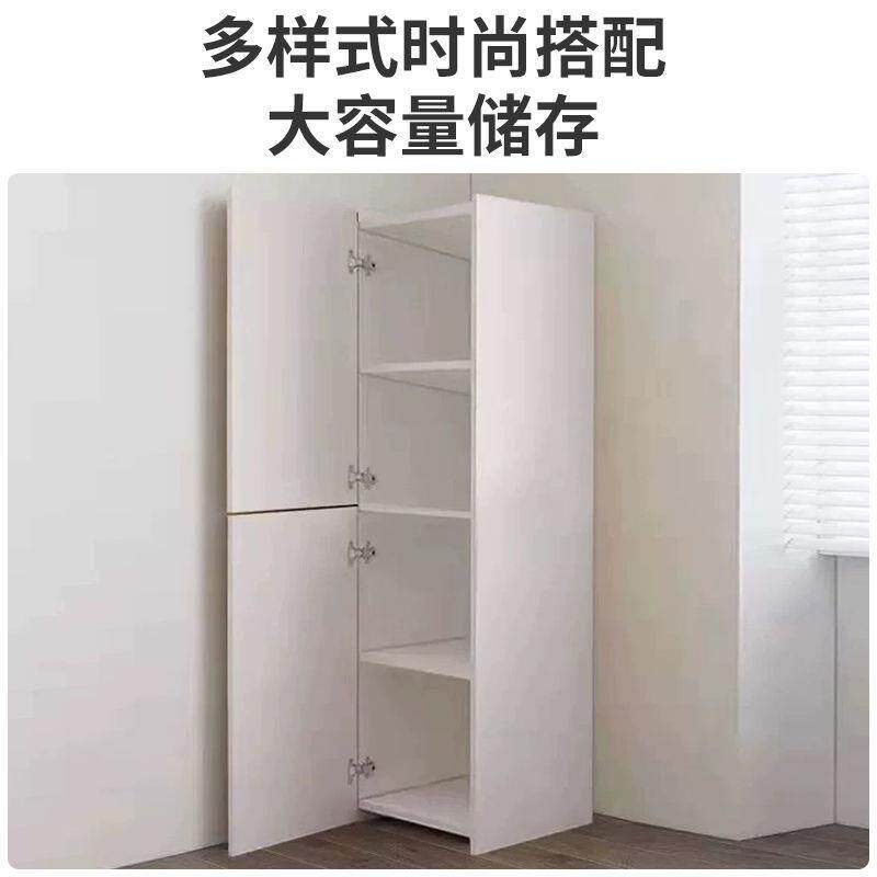 卧室客厅柜储物柜白色带门角角墙柜角柜角落柜转收RJA纳柜拐角置