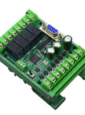 国产plc工控板编程控制器fx2n-10/14/20/24/30/mr/mt带485模拟量