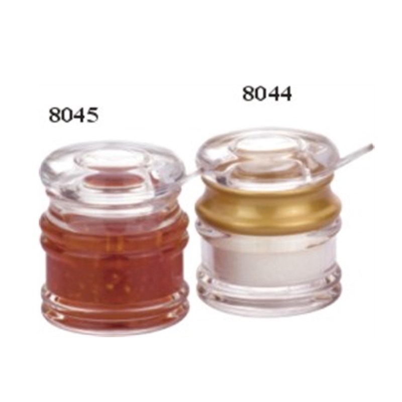 厨房用品 玻璃调料盒 调味罐瓶 调料罐盐罐调料瓶8045 A调味罐
