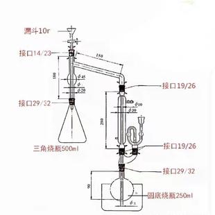 芥籽油挥发性成分含量的测定异硫氰酸烯丙酯蒸馏装置玻璃仪器