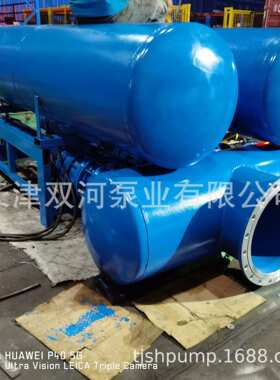 供应 SH250QF125-100-55KW 浮筒泵 河道取水泵 防汛排涝