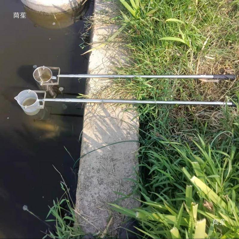 不近锈钢伸缩杆采水器水质采样污水管井水道岸JI515454远器水取样