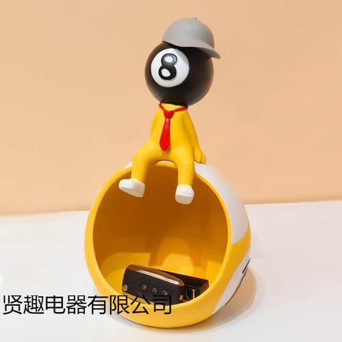 台67080869球公仔桌球部台球厅装厅俱饰大型摆件现代客电视乐柜旁