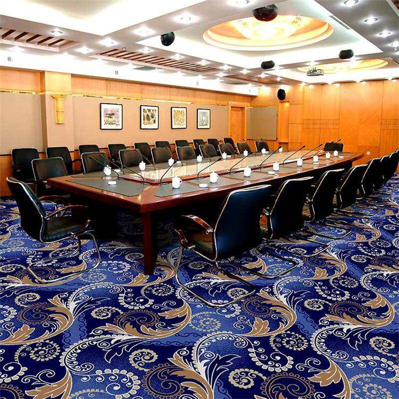 加厚阻威尔地毯酒店过道会宴会厅议室K顿T1V电影院燃欧式提花地毯