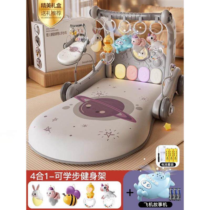 脚-踏钢琴婴儿玩具555-1岁健身个架器0早教男女宝宝36月