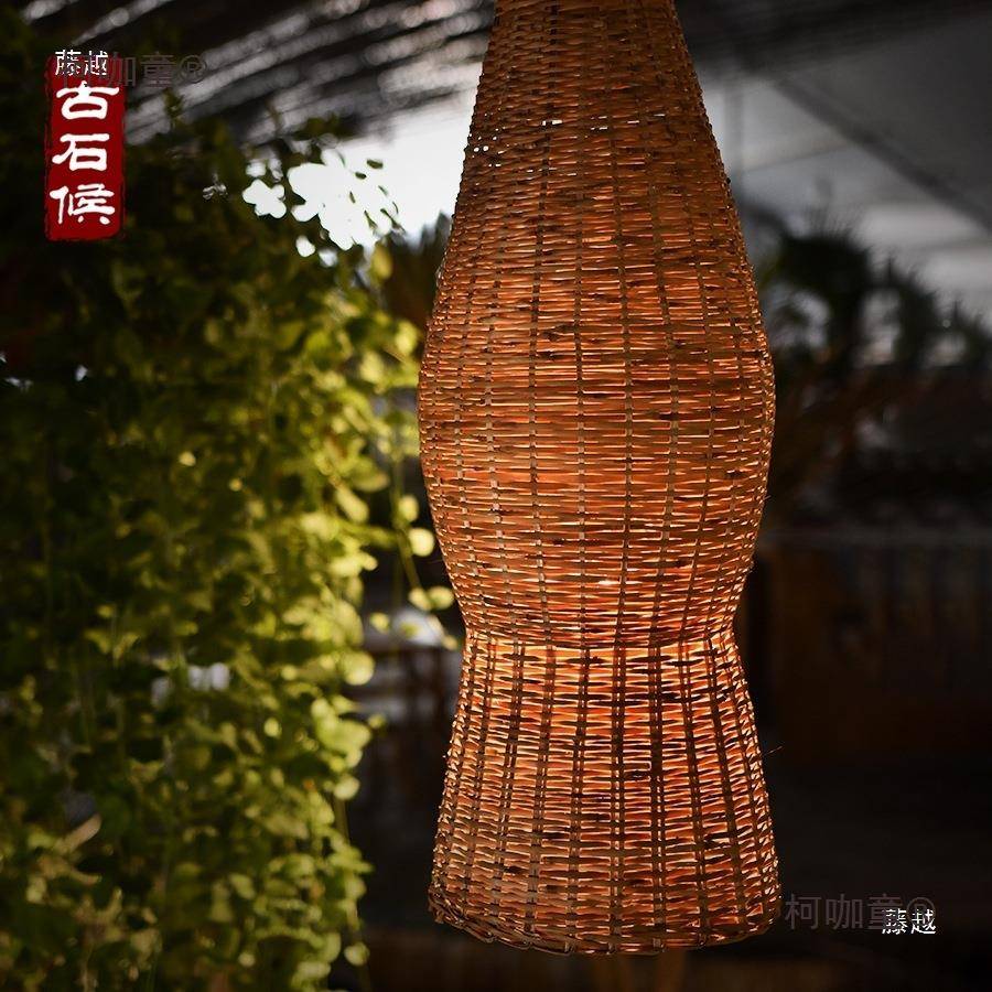 宿饰挂创意吊灯NRL壁摆件原木车装轴花梨木简民约随形落地复古麦