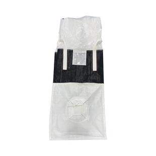 黑口色涂膜防水吨袋1吨炭黑上装下料口化工原材料吨包出BEO集袋