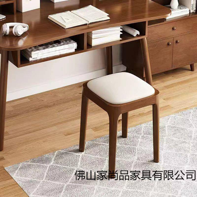 实木凳子用可凳叠放软包4646板凳客厅木头矮凳简约现家代小方椅餐