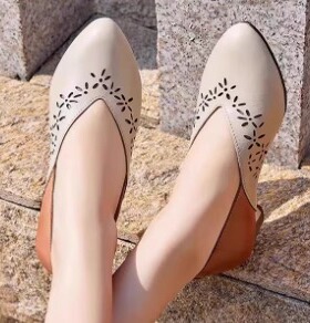 专柜正品Pikolinos派高雁春季牛皮套脚拼色通勤单鞋PS235628