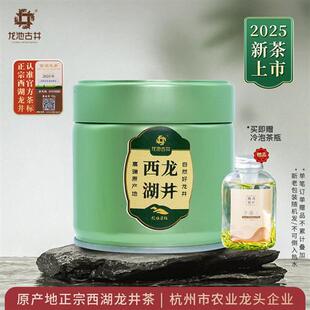 新茶明前特级西湖龙井茶 绿茶茶叶20g*2罐装龙池古井官方经营店