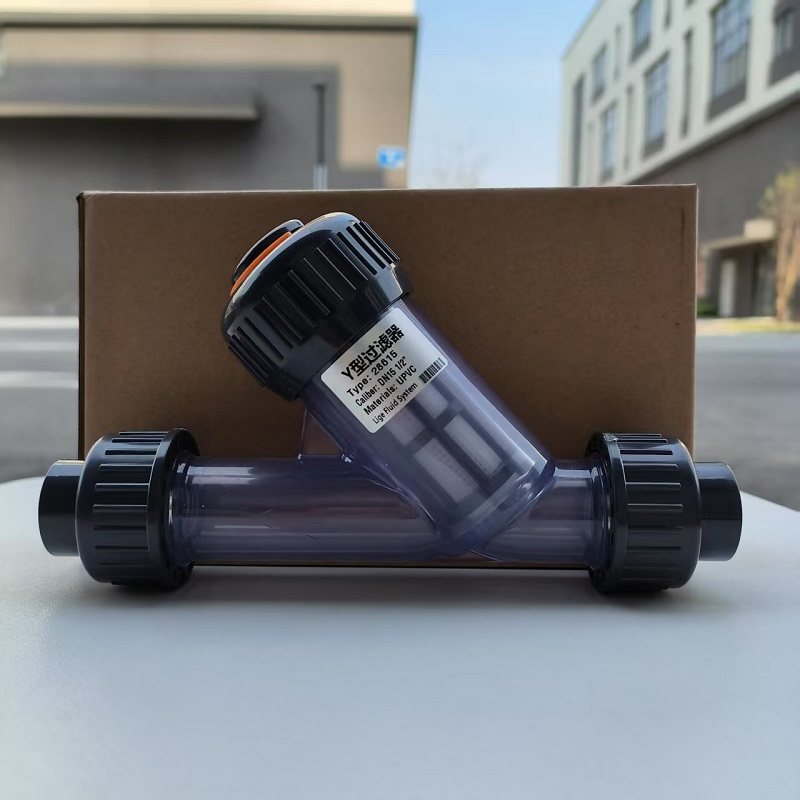 【高品质】塑料Y型过滤器DN15/20