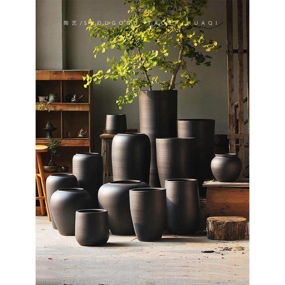 景德镇陶瓷花瓶摆件客厅插花新中式玄关装饰品花器复古粗陶罐花盆,玩具/童车/益智/积木/模型,毛绒/玩偶/公仔/布艺类玩具,淘宝优惠券,粉丝福利购,淘宝优惠卷