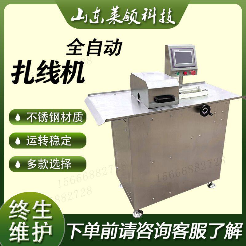 优质红肠分段绑线机 小型香肠单路扎线机 淀粉肠连续打结设备