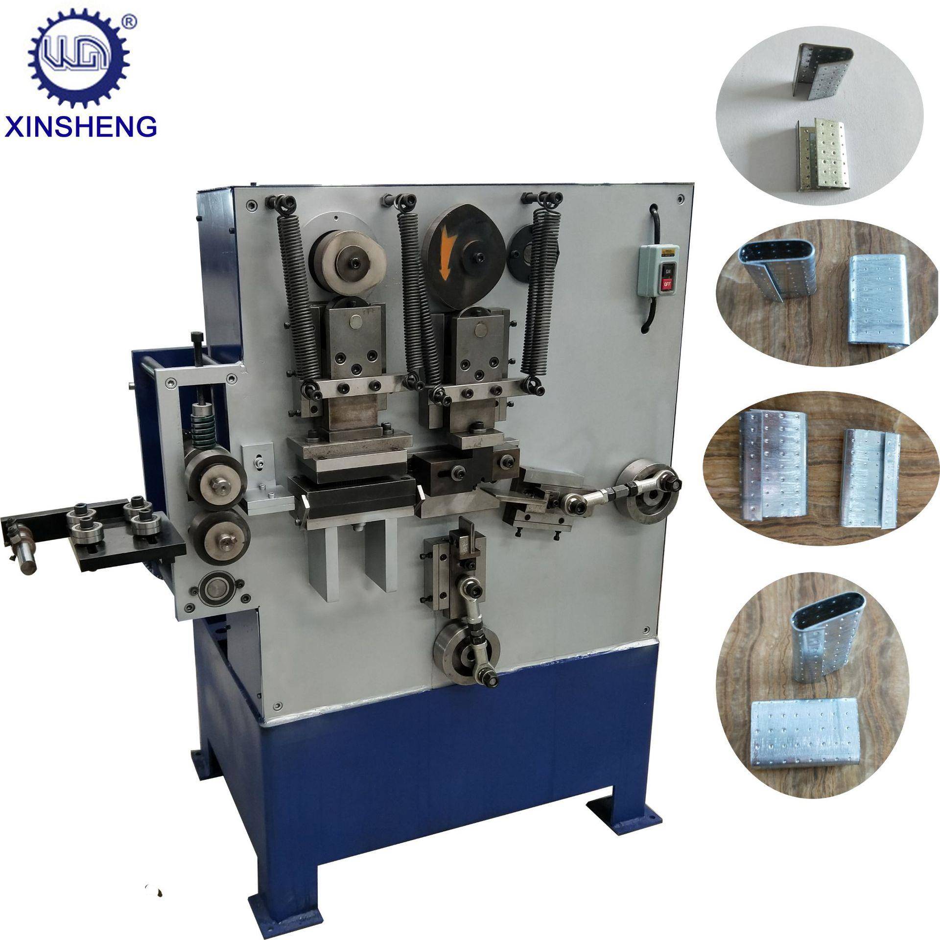 PET打牙铁皮扣 PET带打包扣 铁皮扣成型机 搓牙铁皮扣 -SS-25