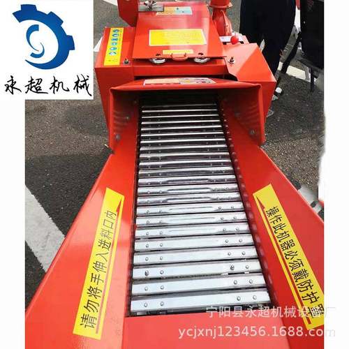 吉林畜牧卧式铡草揉丝粉碎一体机粉草粉面多功能干湿秸秆牛草粉碎