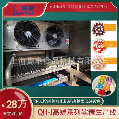 出口专用含锌保健软糖机 药级GABA睡眠软糖机 供销芥末味软糖设备