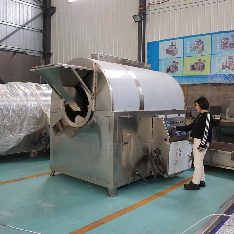 直供电磁滚筒炒锅全自动电磁加热榨油物料炒货机油菜籽芝麻炒料机,清洗/食品/商业设备,烘焙设备,淘宝优惠券,粉丝福利购,淘宝优惠卷