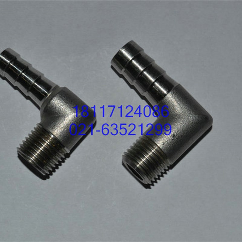 不锈钢304宝塔弯头直角宝塔弯头水管接头1/4-8 10 2分插8 10