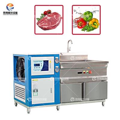 工厂直销多功能制冷啤水机商用果蔬保鲜化冷池肉类清洗解冻机