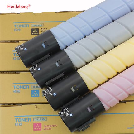 适用美能达成品TN223碳粉成品TN223墨粉 兼容 厂家供应 规格齐全