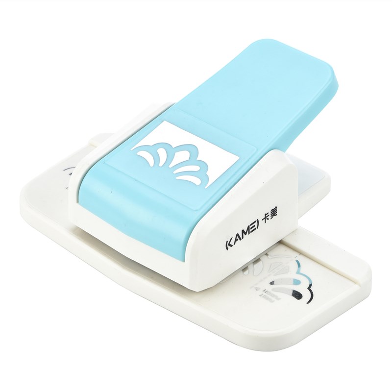 花边镂空压花机 个性化儿童省力款手工图案压花器 卡美花型打孔机