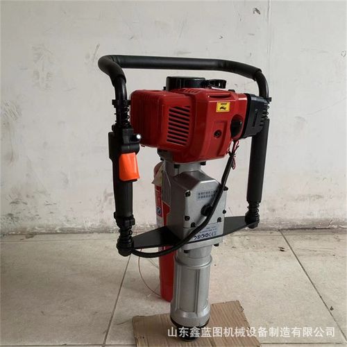 户外河道应急打桩机工地角铁角钢植桩机多用途大棚果园木桩入土锤