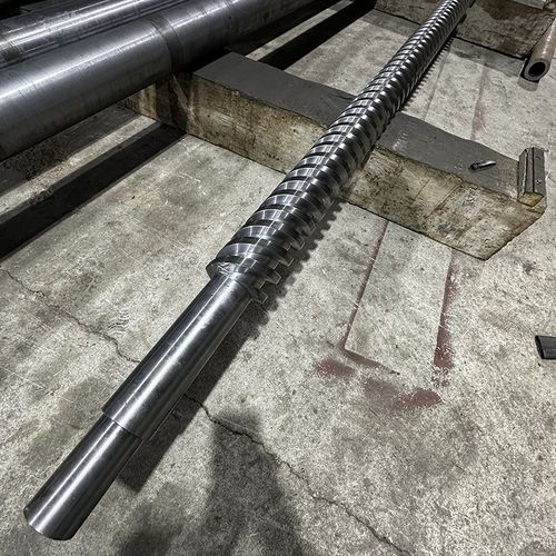 大直径全螺纹大型梯形丝杠 非标正反牙锯齿螺纹螺母大型梯形丝杠