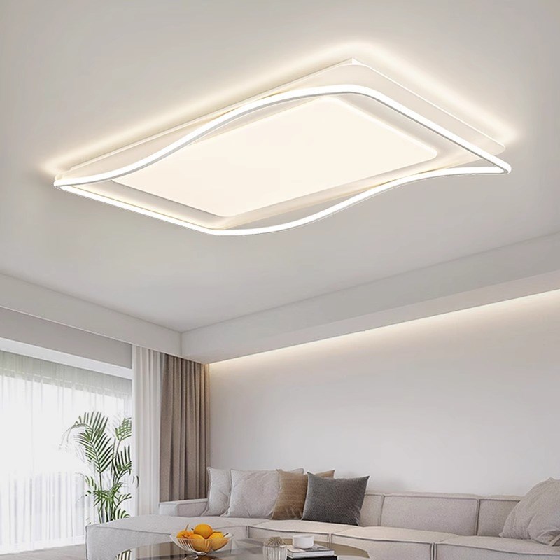 现代简约吸顶灯2024新款客厅卧室厨房卫生间书房餐厅吊智能