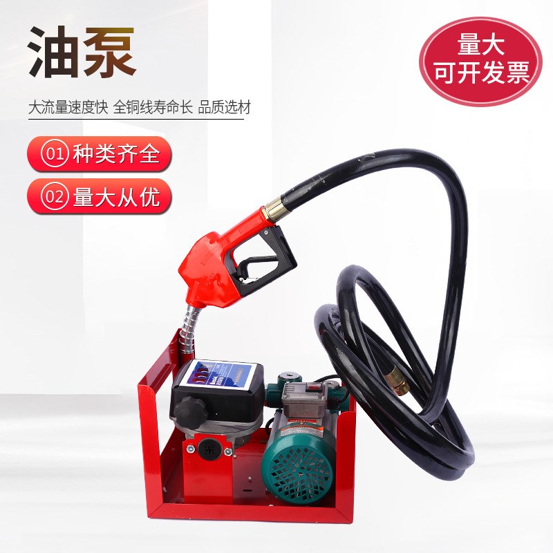 齿轮油泵 抽柴油液压机油电动油抽 机油泵电动抽油泵