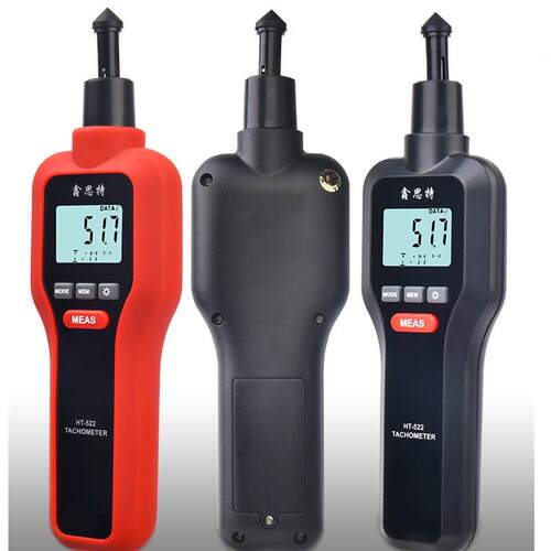 鑫思特转速计HT-522激光光电式接触式两用转速表数显测速仪转速表