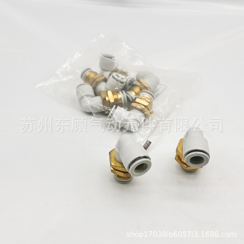 SMC面板隔板式快插接头KQ2LE10-00A KQ2LE12-00A