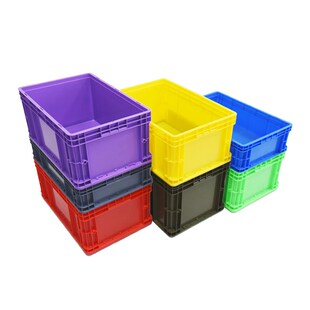 富立卡工业风塑料展示箱文创店陈列箱杂货摆台多用途展示堆叠箱