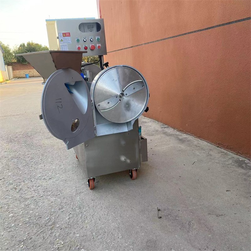 商用切菜器机 多功能小型切粒切丁机 果蔬切菜肉粒切丁机器设备