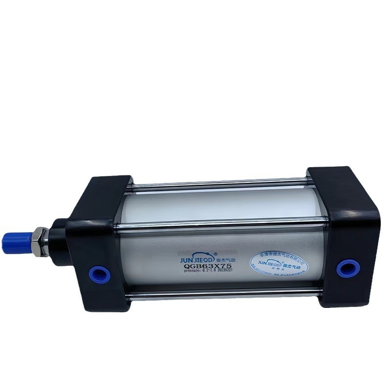 源头工厂QGB32/40/50/63/80/100方型大推力轻型铝合金双作用气缸