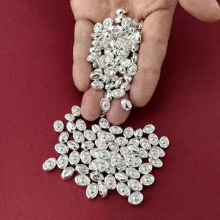 足银999银元宝实心古法招财进宝银锭子纯银摆件收藏投资银