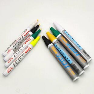 狮牌Lion耐高温油漆笔坩埚陶瓷面耐1200度H-320黑色耐高温记号笔