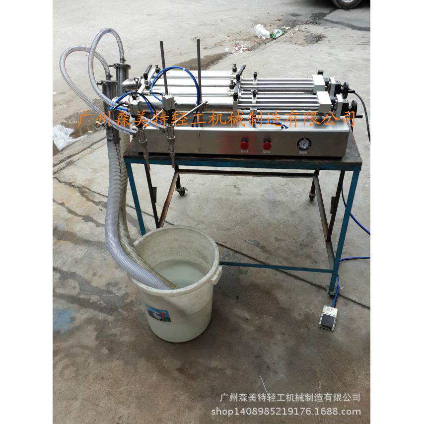 双头100-1000毫升洗发水灌装机沐浴露灌装机洗洁精灌装机