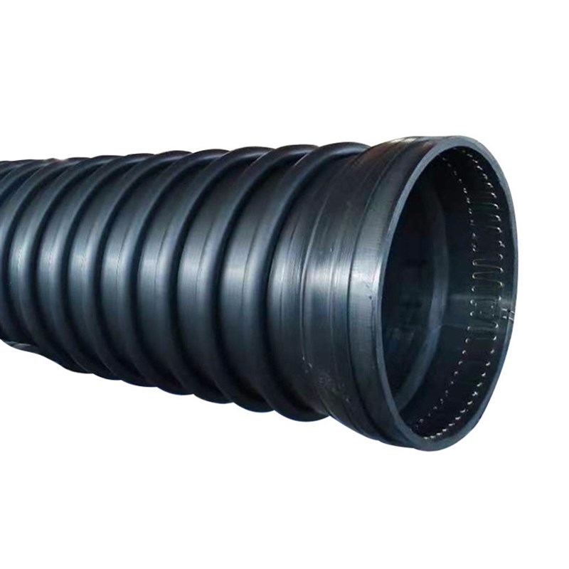 HDPE克拉管市政大口径排水排污b型管500缠绕增强结构壁管排污管道