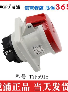 威浦工业插座航空插头TYP641TYP643TYP6452923592363A5芯