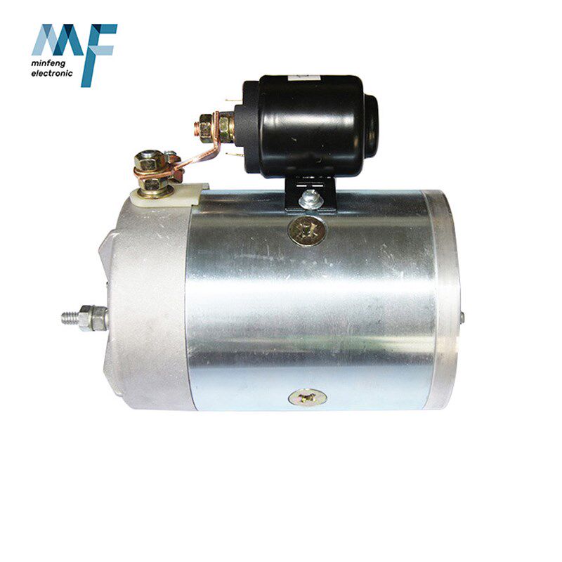 12V 1.6KW 24V 2.2KW 堆高车液压油泵直流电机马达 九齿