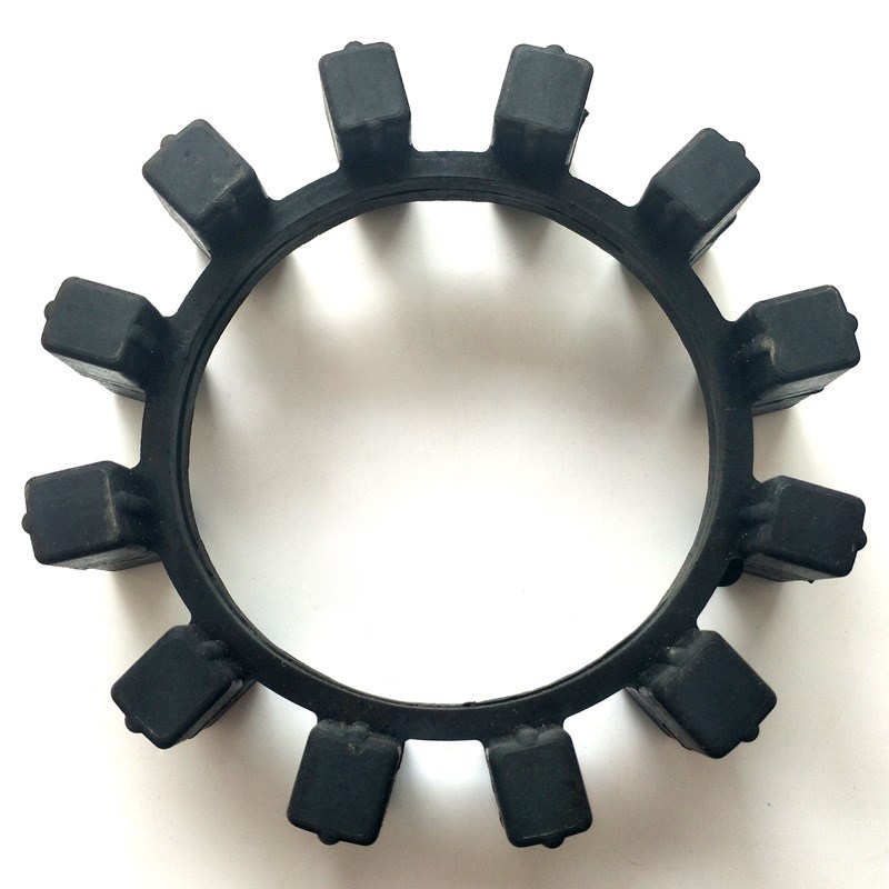 AP型联轴器橡胶梅花垫10角 12角橡胶缓冲垫减震垫橡胶件