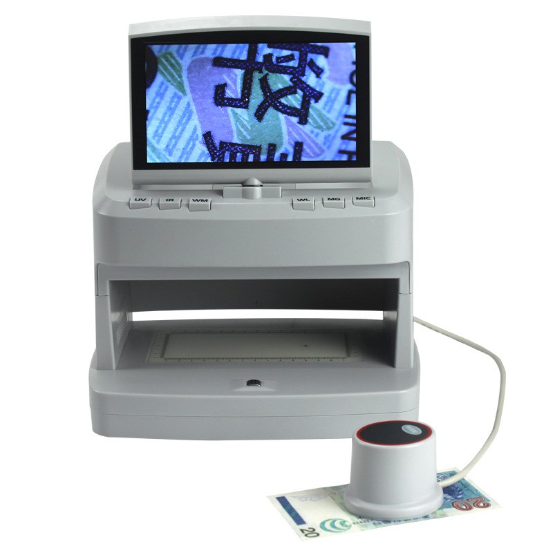 直供V-100紫光白光验钞机放大镜检测水印紫光鉴别仪方便携带