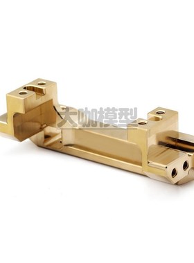 Traxxas TRX-4 舵机前置铜支架 TRX4 T4 舵机固定座 保险杠横梁