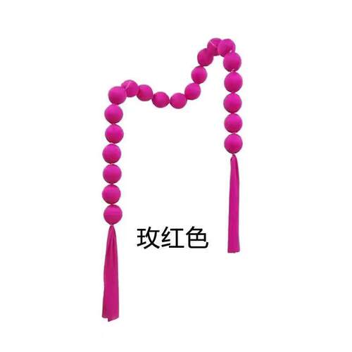 婚庆道具布艺球装饰球串客厅背景墙挂件婚房装饰布置婚礼道具串球