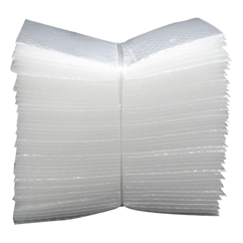 双面气泡袋现货加厚防震透明泡泡膜打包防撞泡沫包装袋长条信封袋