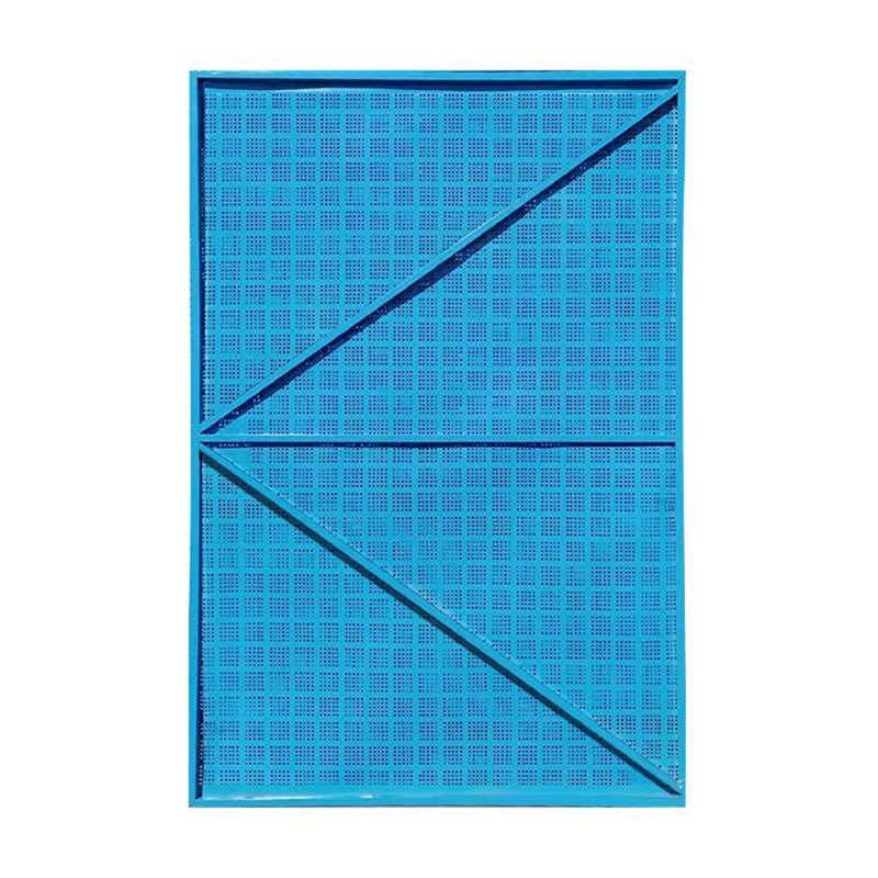 爬架网安全防护网高层施工防坠网片钢板网工地建筑脚手架米字冲孔