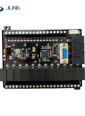 JLing直销国产plc兼容fx1n系列FX1N-24MR 可编辑控制器大点数现货