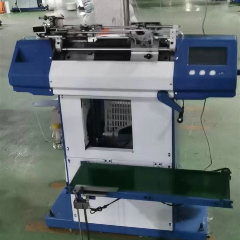 高速智能电脑一体手套机带机械臂自动锁边自动整打机针织手套机械